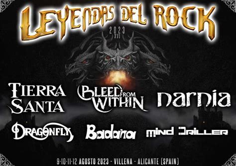 Nuevas Confirmaciones Del Leyendas Del Rock 2023 Metaltrip