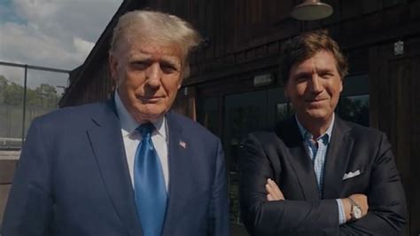 Watch Donald Trumps Full Interview With Tucker Carlson On X During