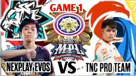 Tnc Vs Nxpe Game Mpl Ph S Week Day Youtube