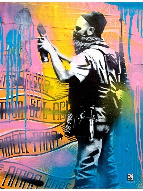 Póster Banksy el artista Arte callejero de graffiti mejor artista