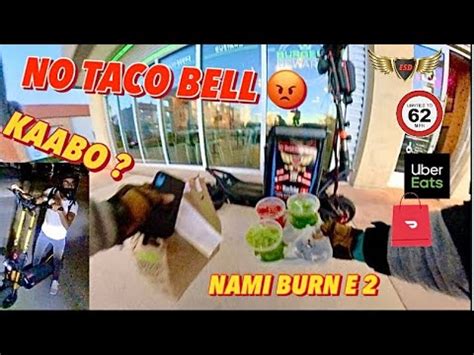 What Deliveries To Accept Nami Burn E Electric Scooter Food Delivery