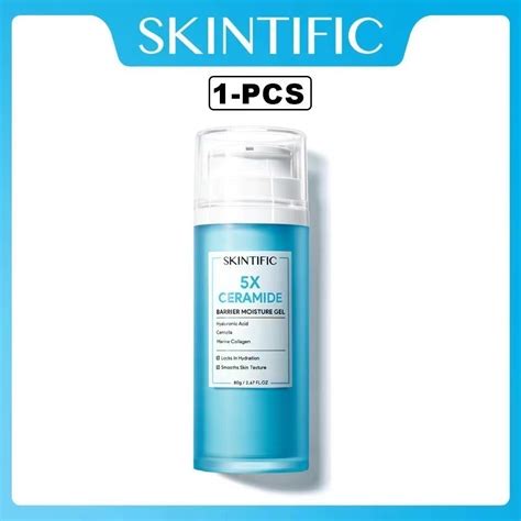 SKINTIFIC 5X Ceramide Barrier Moisture Gel 80g Facial Moisturizer Face