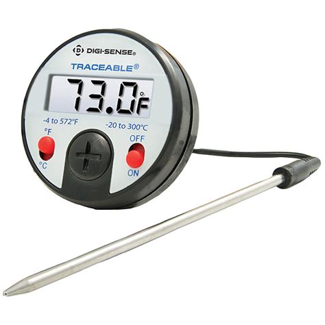 Digi Sense Calibrated Remote Probe Digital Thermometer Deluxe from Davis Instruments