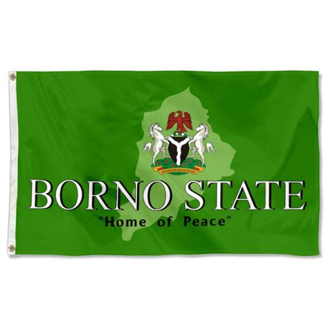 Borno State Nigeria Flag Banner