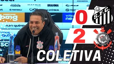 Coletiva Vanderlei Luxemburgo Santos X Corinthians Brasileir O