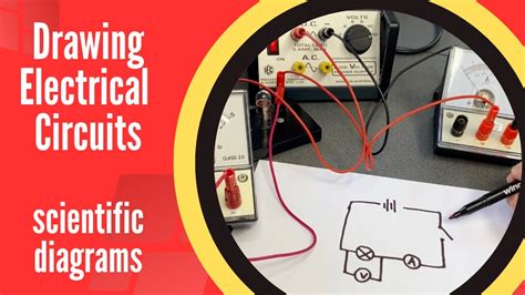 How To Draw Electrical Circuits Middle School Science Youtube