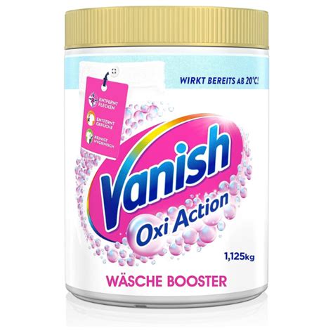 Vanish Oxi Action Powerweiss Pulver – 1 x 1,125 kg – Fleckenentferner ...