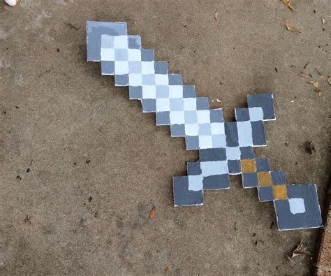 Minecraft Sword : 6 Steps (with Pictures) - Instructables