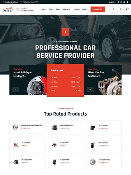 Best Auto Parts Shopify Theme Frip In