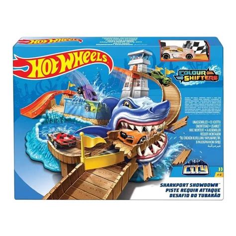 Pista Hot Wheels Color Shifters Ataque Do Tubarao Bgk Shopee Brasil