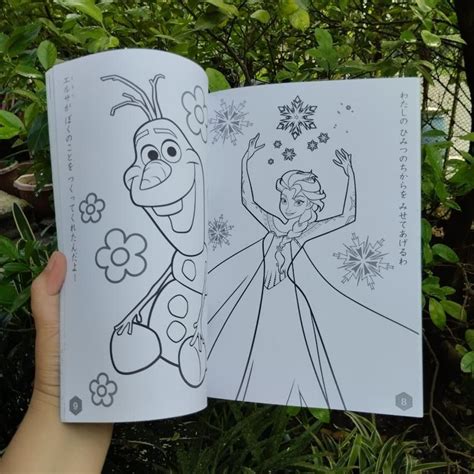 Disney Frozen Coloring Book on Carousell