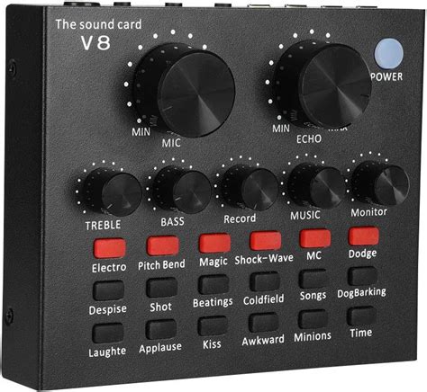 V8 Multifunctional Live Sound Card for Singing Nepal | Ubuy