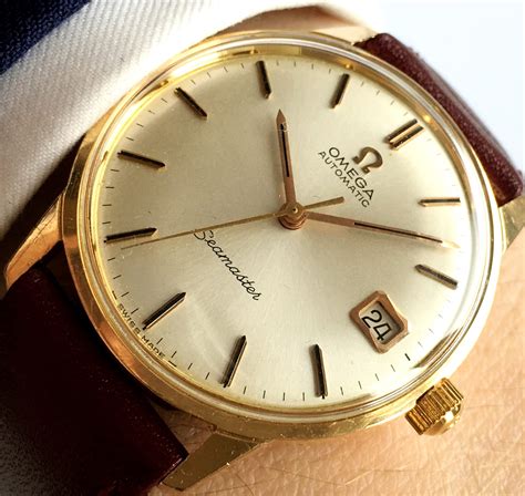 Omega Seamaster 18k Gold Watch Factory Sale | bellvalefarms.com