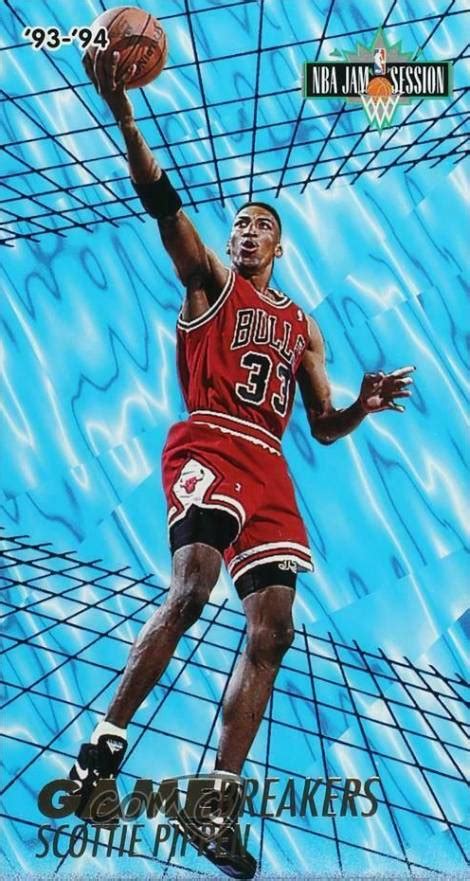 Fleer Nba Jam Session Gamebreakers Scottie Pippen Basketball