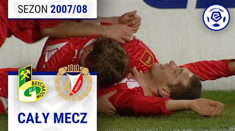 1 2 GKS Bełchatów Widzew Łódź CAŁY MECZ Ekstraklasa 2007 08