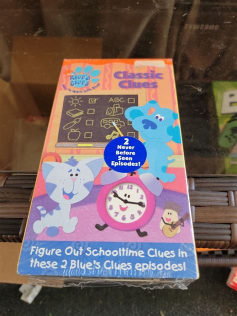 Blues Clues Classic Clues Vhs Nick Jr Educational Pbs Free Ship Vintage My XXX Hot Girl
