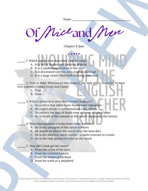 of mice and men chapter 4 summary 4