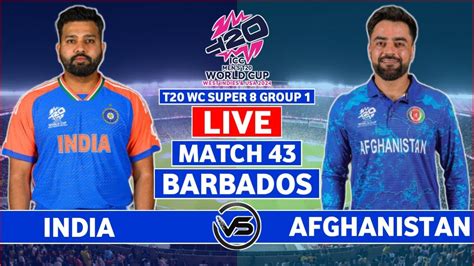 Icc T World Cup Live India Vs Afghanistan Live Ind Vs Afg