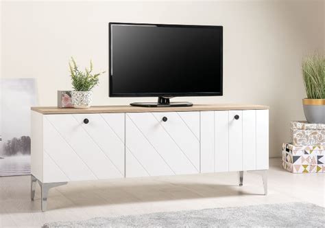 Тумба под телевизор с раздвижными дверцами - 95 фото