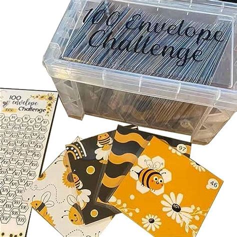 Amazon Envelope Challenge Box Set Money Box Money Envelopes