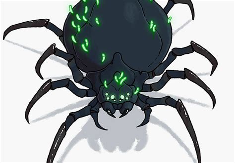 Widow Spider Infected - No Outline - 9x9 | 2-Minute Tabletop