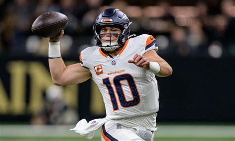 Broncos Qb Bo Nix Nominated For Weekly Nfl Award