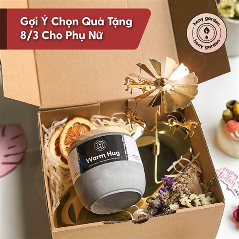 Gợi Ý Chọn Món Quà Tặng 8 3 Cho Phụ Nữ Độc Đáo Ý Nghĩa Tại Heny Garden