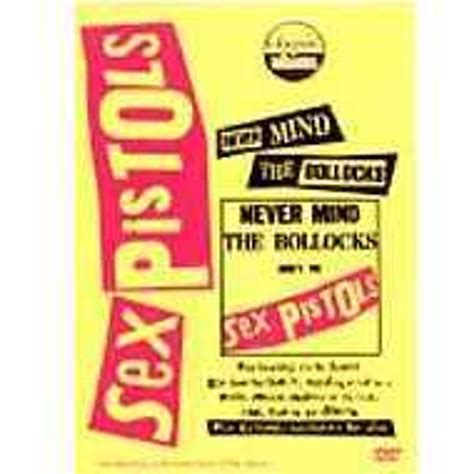 Sex Pistols Never Mind The Bollocks Ltd Low Price DVD Jpc De