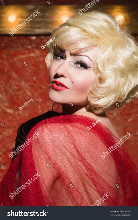 Pretty Naked Pinup Blond Girl Model Stock Photo Shutterstock