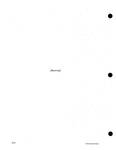 Texas Business Organizations Manual - Page 22-Ii - The Portal to Texas