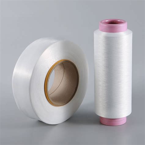 Customized Virgin Polyester Semi Dull Spun Spinning Yarn For