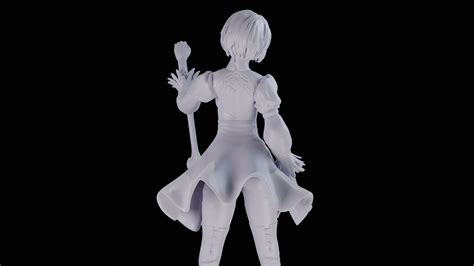 Nier Automata B Nude Flowerstrixy