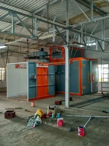 Electric Powder Coating Booth Automation Grade Automatic At Rs