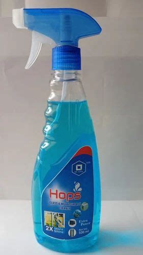 Hops Trigger Spray Glass And Multisurface Cleaner Packaging Type Bottle At Rs 65bottle In Alwar