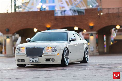 VIP Appearance of White Chrysler 300 Fitted with Accessories | CARiD ...