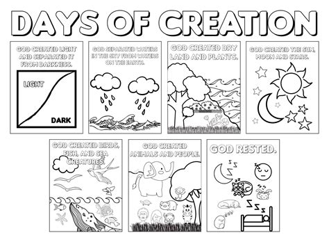 10 Best Story Of Creation Printable Pdf