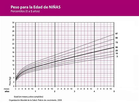 Gráficas De Percentiles De Peso Y Talla Una Guía Integral Para