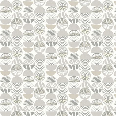 Geometric Pop Art Effect Dove Grey Non Woven Wallpaper | A Street ...