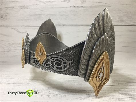 Aragorn / King Elessar Crown kit 3d printed Unofficial US | Etsy