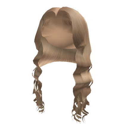 Wavy Middle Part Blonde Roblox
