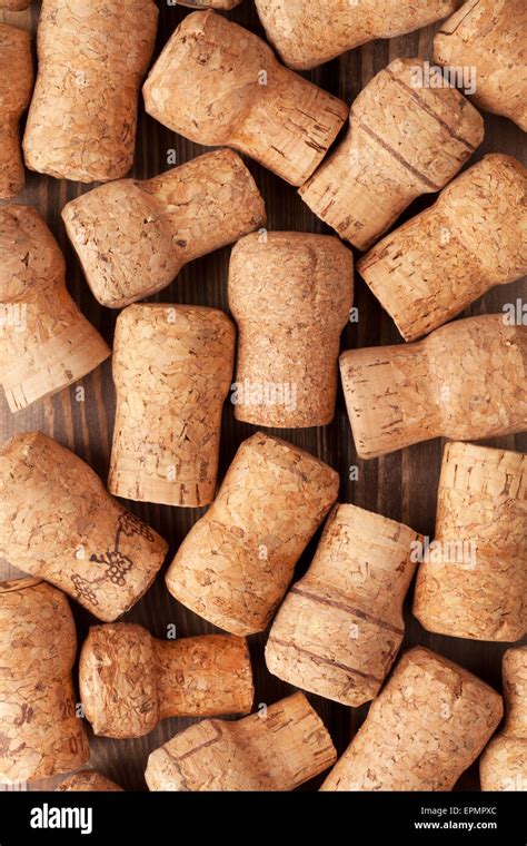 Champagne Wine Corks Texture Background Stock Photo Alamy