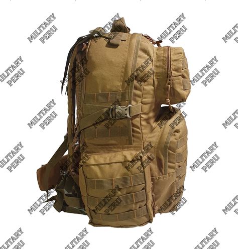 Mochila T Ctica Molle Coyote Military Per