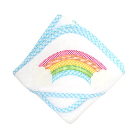 Rainbow Hooded Towel & Washcloth Set – Cole and Co.
