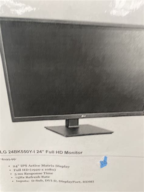 Used LG 24bk550y-i LED IPS Computer Monitor 23.8 1920 X 1080 Full HD ...