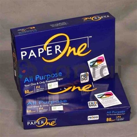 Kertas Paper One F4 80 Gram Kertas Fotocopy Kertas Print Lazada Indonesia