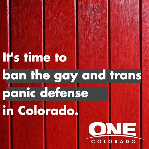 One Colorado Gay And Transgender Panic Defense Bill Passes The Colorado House