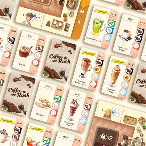 Coffee Rush Board Game - Coffee Rush Board Game - Brew Up Success in a Quick, Addictive, and Fun ...