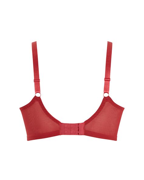 Yasmin Non Padded Plunge Bra Ruby Tkd Lingerie