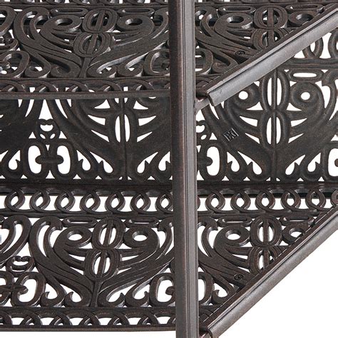 Verona Desert Bronze Cast Aluminum 82 In Party Table