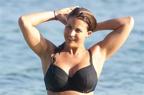 Gemma Atkinson Hits Back As She S Accused Of Looking Too Manly In Bikini Photo The Mirror